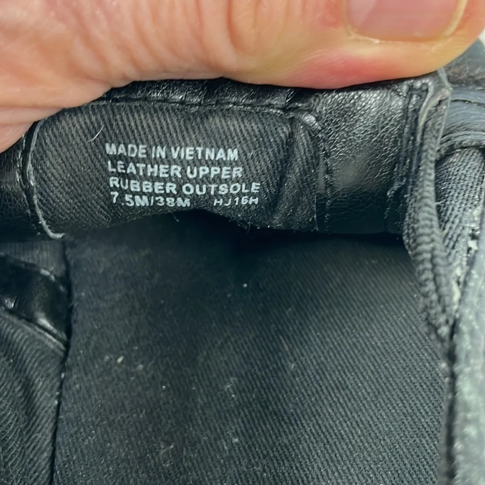 Michael Kors Studded Black Leather Leo Slip On Sneakers